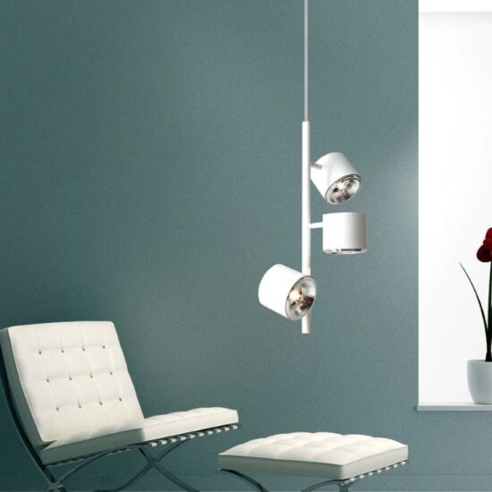 Pakabinamas šviestuvas BOT 3 VERTICAL WHITE, Lima Design, Aldex, Pakabinamas šviestuvas BOT 3 VERTICAL WHITE