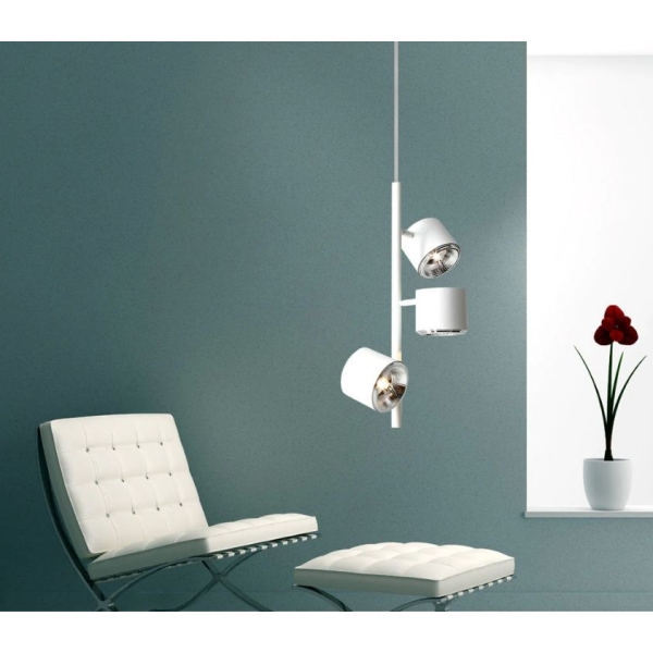 Pakabinamas šviestuvas BOT 3 VERTICAL WHITE, Lima Design, Aldex, Pakabinamas šviestuvas BOT 3 VERTICAL WHITE
