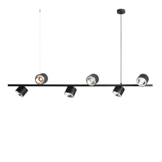 Pakabinamas šviestuvas BOT 6 BLACK, Lima Design, Aldex, Pakabinamas šviestuvas BOT 6 BLACK