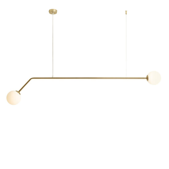 Pakabinamas šviestuvas PURE 2 GOLD, Lima Design, Aldex, Pakabinamas šviestuvas PURE 2 GOLD
