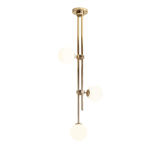 Lubinis šviestuvas HARMONY 3 GOLD, Lima Design, Aldex, Lubinis šviestuvas HARMONY 3 GOLD