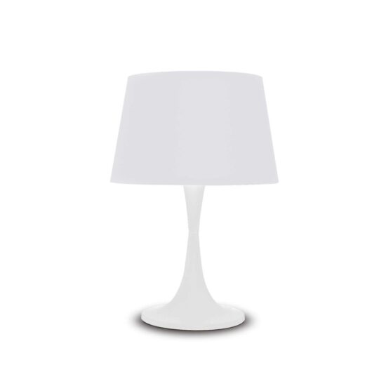 Stalinis šviestuvas LONDON TL1 BIG BIANCO, 110448, Lima Design, Ideal Lux, Stalinis šviestuvas LONDON TL1 BIG BIANCO, 110448