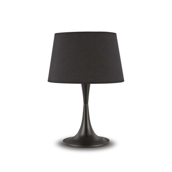 Stalinis šviestuvas LONDON TL1 BIG NERO, 110455, Lima Design, Ideal Lux, Stalinis šviestuvas LONDON TL1 BIG NERO, 110455