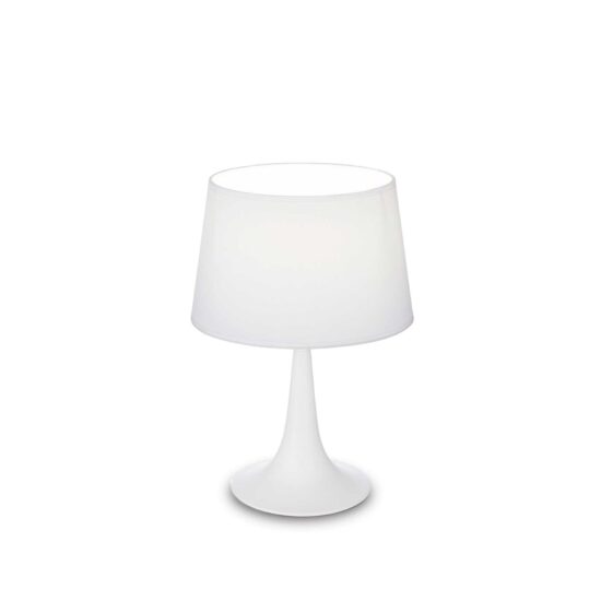 Stalinis šviestuvas LONDON TL1 SMALL BIANCO, 110530, Lima Design, Ideal Lux, Stalinis šviestuvas LONDON TL1 SMALL BIANCO, 110530