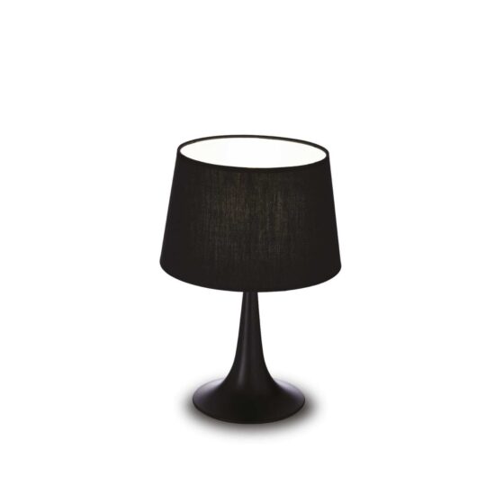 Stalinis šviestuvas LONDON TL1 SMALL NERO, 110554, Lima Design, Ideal Lux, Stalinis šviestuvas LONDON TL1 SMALL NERO, 110554