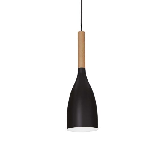 Pakabinamas šviestuvas MANHATTAN SP1 NERO, 110752, Lima Design, Ideal Lux, Pakabinamas šviestuvas MANHATTAN SP1 NERO, 110752