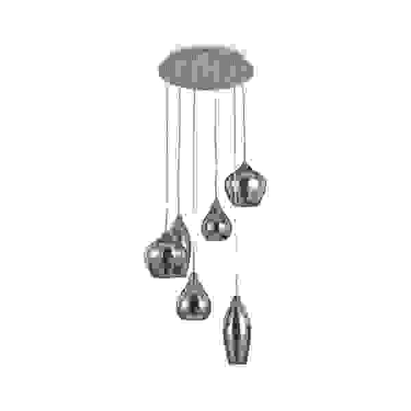 Pakabinamas šviestuvas SOFT SP6 FUME', 111841, Lima Design, Ideal Lux, Pakabinamas šviestuvas SOFT SP6 FUME', 111841