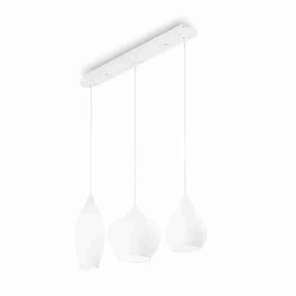Pakabinamas šviestuvas SOFT SP3 BIANCO, 111858, Lima Design, Ideal Lux, Pakabinamas šviestuvas SOFT SP3 BIANCO, 111858