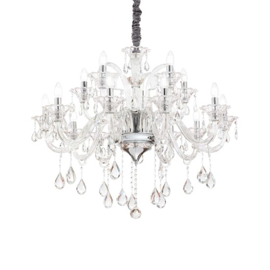 Pakabinamas šviestuvas COLOSSAL SP15 TRASPARENTE, 114170, Lima Design, Ideal Lux, Pakabinamas šviestuvas COLOSSAL SP15 TRASPARENTE, 114170