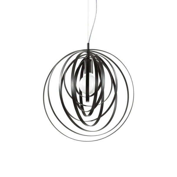 Pakabinamas šviestuvas DISCO SP1 NERO, 114262, Lima Design, Ideal Lux, Pakabinamas šviestuvas DISCO SP1 NERO, 114262