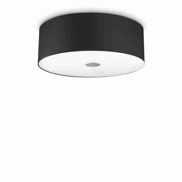 Lubinis šviestuvas WOODY PL5 NERO, 122212, Lima Design, Ideal Lux, Lubinis šviestuvas WOODY PL5 NERO, 122212