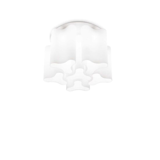 Lubinis šviestuvas COMPO PL6 BIANCO, 125503, Lima Design, Ideal Lux, Lubinis šviestuvas COMPO PL6 BIANCO, 125503
