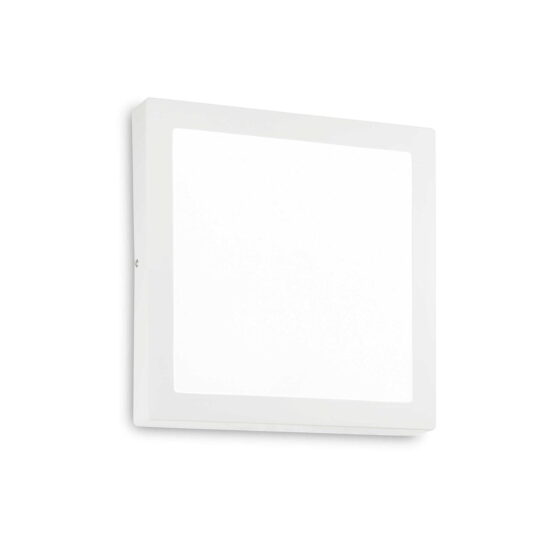 Sieninis šviestuvas UNIVERSAL PL D30 SQUARE 3000K, 138657, Lima Design, Ideal Lux, Sieninis šviestuvas UNIVERSAL PL D30 SQUARE 3000K, 138657