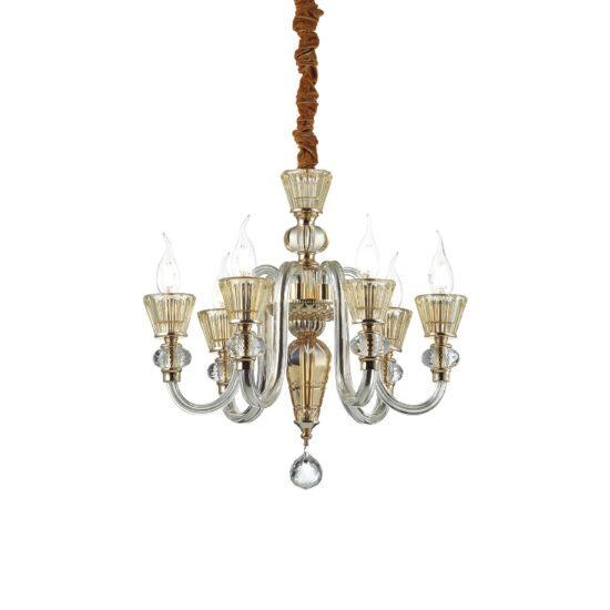 Pakabinamas šviestuvas STRAUSS SP6, 140605, Lima Design, Ideal Lux, Pakabinamas šviestuvas STRAUSS SP6, 140605