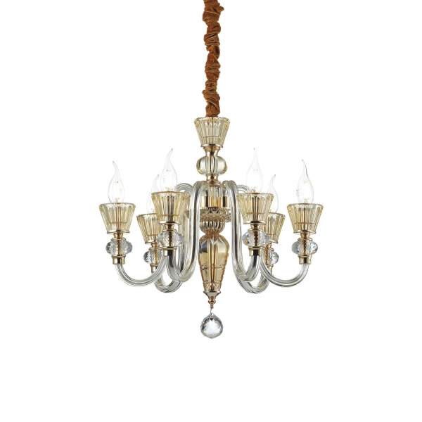 Pakabinamas šviestuvas STRAUSS SP6, 140605, Lima Design, Ideal Lux, Pakabinamas šviestuvas STRAUSS SP6, 140605