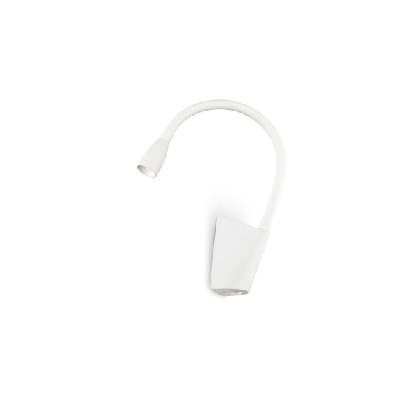 Sieninis šviestuvas GOOSE AP BIANCO, 142708, Lima Design, Ideal Lux, Sieninis šviestuvas GOOSE AP BIANCO, 142708