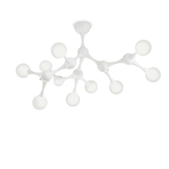 Lubinis šviestuvas NODINO PL9 BIANCO, 149622, Lima Design, Ideal Lux, Lubinis šviestuvas NODINO PL9 BIANCO, 149622