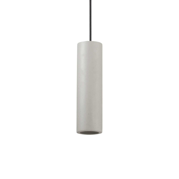 Pakabinamas šviestuvas OAK SP1 ROUND CEMENTO, 150635, Lima Design, Ideal Lux, Pakabinamas šviestuvas OAK SP1 ROUND CEMENTO, 150635