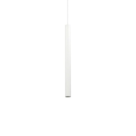 Pakabinamas šviestuvas ULTRATHIN SP D040 ROUND ON-OFF BIANCO, 156682, Lima Design, Ideal Lux, Pakabinamas šviestuvas ULTRATHIN SP D040 ROUND ON-OFF BIANCO, 156682