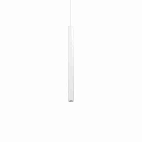 Pakabinamas šviestuvas ULTRATHIN SP D040 ROUND ON-OFF BIANCO, 156682, Lima Design, Ideal Lux, Pakabinamas šviestuvas ULTRATHIN SP D040 ROUND ON-OFF BIANCO, 156682
