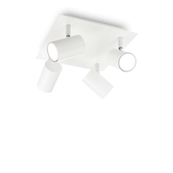 Lubinis šviestuvas SPOT PL4 BIANCO, 156774, Lima Design, Ideal Lux, Lubinis šviestuvas SPOT PL4 BIANCO, 156774
