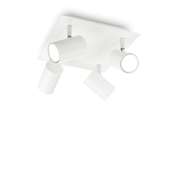 Lubinis šviestuvas SPOT PL4 BIANCO, 156774, Lima Design, Ideal Lux, Lubinis šviestuvas SPOT PL4 BIANCO, 156774
