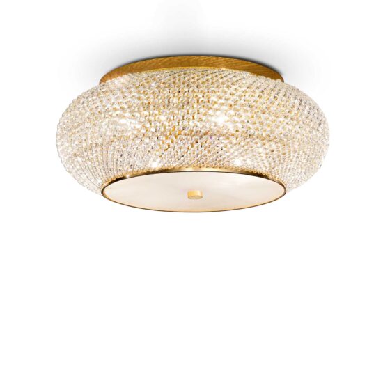 Lubinis šviestuvas PASHA' PL14 ORO, 165004, Lima Design, Ideal Lux, Lubinis šviestuvas PASHA' PL14 ORO, 165004