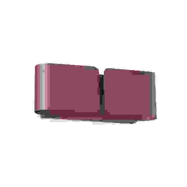 Sieninis šviestuvas CLIP AP2 MINI CORTEN, 170923, Lima Design, Ideal Lux, Sieninis šviestuvas CLIP AP2 MINI CORTEN, 170923