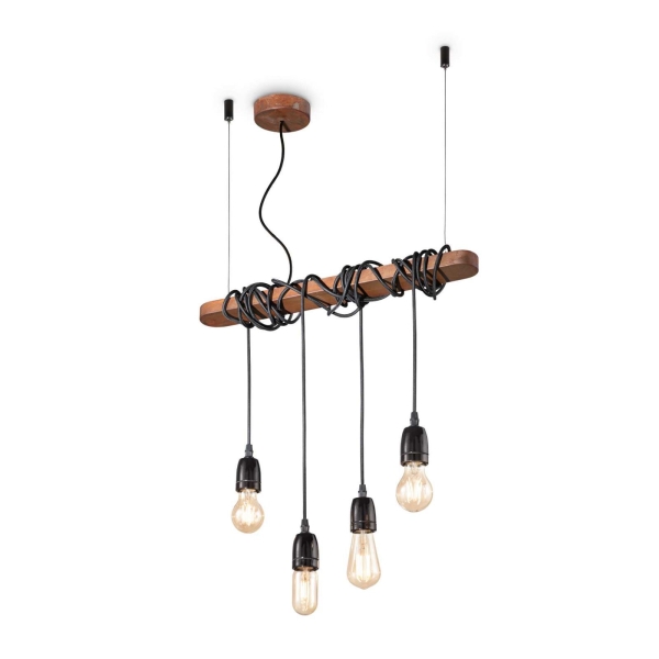 Pakabinamas šviestuvas ELECTRIC SP4, 176352, Lima Design, Ideal Lux, Pakabinamas šviestuvas ELECTRIC SP4, 176352