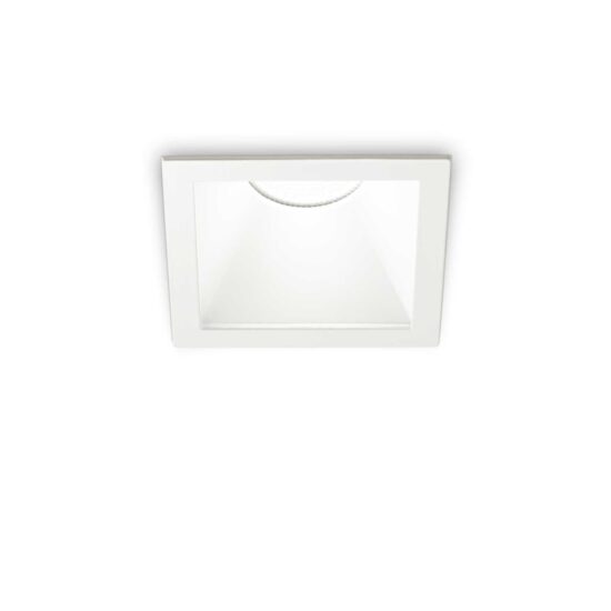 Taškinis šviestuvas GAME TRIM SQUARE 11W 3000K WH WH, 192376, Lima Design, Ideal Lux, Taškinis šviestuvas GAME TRIM SQUARE 11W 3000K WH WH, 192376