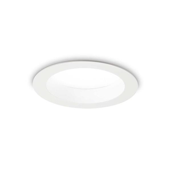 Taškinis šviestuvas BASIC FI WIDE 20W 4000K, 193427, Lima Design, Ideal Lux, Taškinis šviestuvas BASIC FI WIDE 20W 4000K, 193427