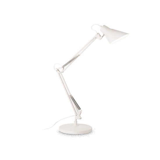 Stalinis šviestuvas SALLY TL1 TOTAL WHITE, 193946, Lima Design, Ideal Lux, Stalinis šviestuvas SALLY TL1 TOTAL WHITE, 193946