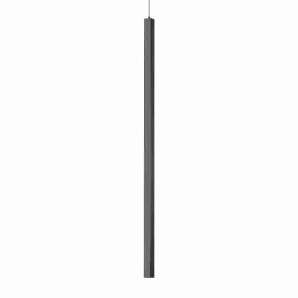 Pakabinamas šviestuvas ULTRATHIN SP D100 SQUARE ON-OFF  NERO, 194196, Lima Design, Ideal Lux, Pakabinamas šviestuvas ULTRATHIN SP D100 SQUARE ON-OFF NERO, 194196