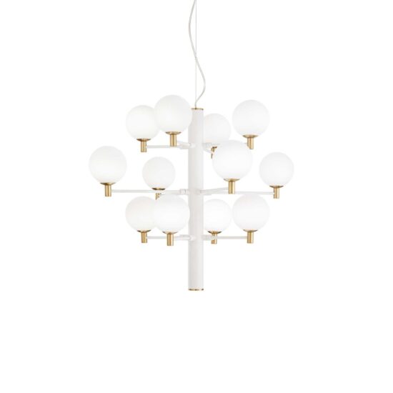 Pakabinamas šviestuvas COPERNICO SP12 BIANCO, 197302, Lima Design, Ideal Lux, Pakabinamas šviestuvas COPERNICO SP12 BIANCO, 197302