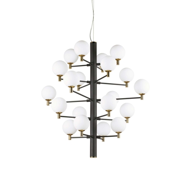 Pakabinamas šviestuvas COPERNICO SP20 NERO, 197333, Lima Design, Ideal Lux, Pakabinamas šviestuvas COPERNICO SP20 NERO, 197333