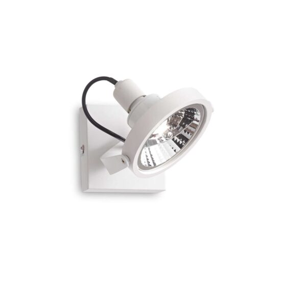 Lubinis šviestuvas GLIM PL1 BIANCO, 200194, Lima Design, Ideal Lux, Lubinis šviestuvas GLIM PL1 BIANCO, 200194