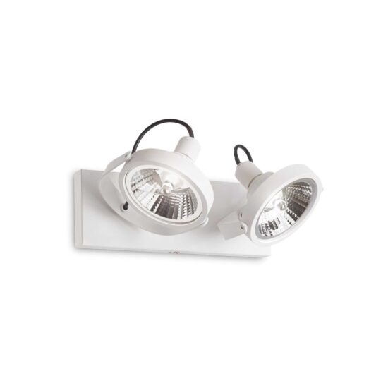 Lubinis šviestuvas GLIM PL2 BIANCO, 200200, Lima Design, Ideal Lux, Lubinis šviestuvas GLIM PL2 BIANCO, 200200