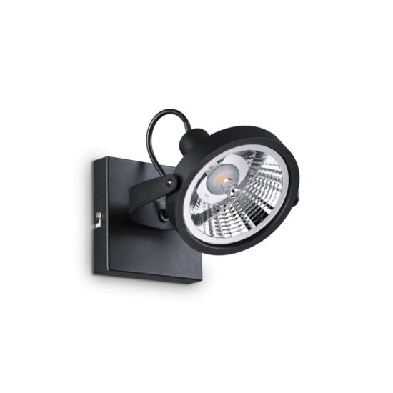 Lubinis šviestuvas GLIM PL1 NERO, 200231, Lima Design, Ideal Lux, Lubinis šviestuvas GLIM PL1 NERO, 200231