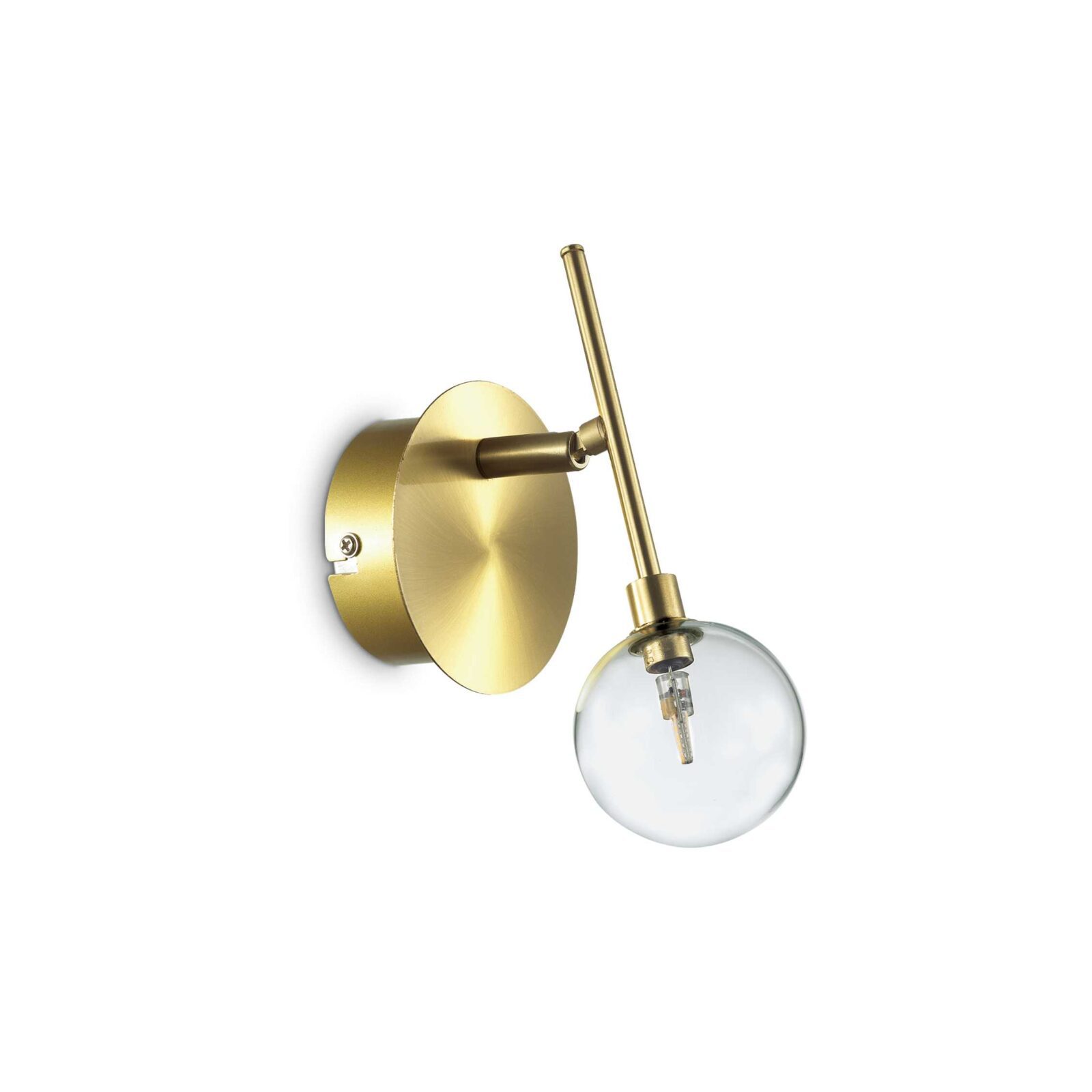 Sieninis šviestuvas MARACAS AP1 OTTONE, 200330 1 Sieninis šviestuvas MARACAS AP1 OTTONE, 200330, Lima Design, Ideal Lux, Sieninis šviestuvas MARACAS AP1 OTTONE, 200330