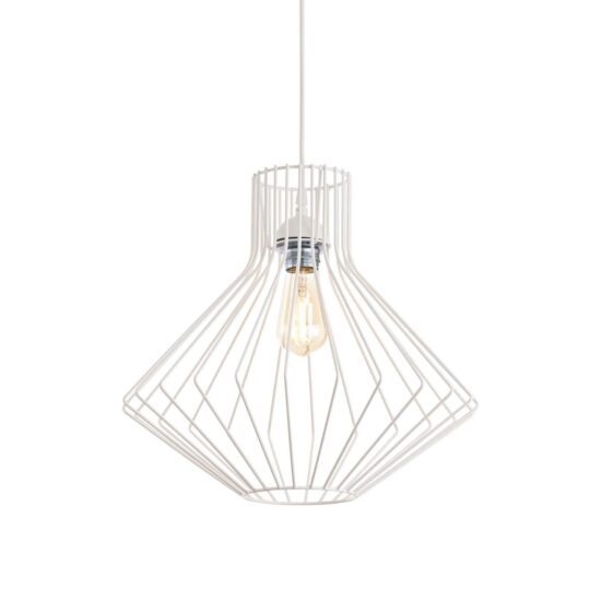 Pakabinamas šviestuvas AMPOLLA-4 SP1 BIANCO, 200903, Lima Design, Ideal Lux, Pakabinamas šviestuvas AMPOLLA-4 SP1 BIANCO, 200903