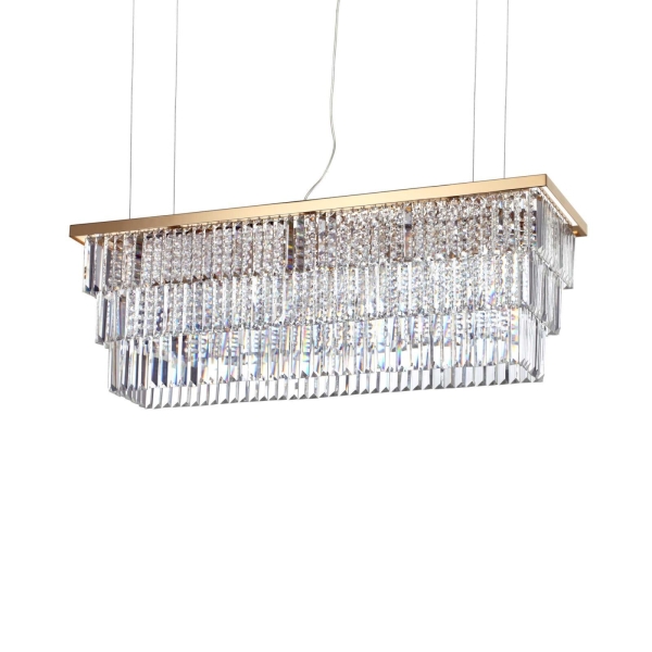 Pakabinamas šviestuvas MARTINEZ SP8 ORO, 213583, Lima Design, Ideal Lux, Pakabinamas šviestuvas MARTINEZ SP8 ORO, 213583