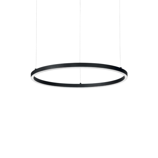 Pakabinamas šviestuvas ORACLE SLIM SP D050 ROUND 3000K ON-OFF BK, 229492, Lima Design, Ideal Lux, Pakabinamas šviestuvas ORACLE SLIM SP D050 ROUND 3000K ON-OFF BK, 229492