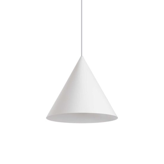 Pakabinamas šviestuvas A-LINE SP1 D30 BIANCO, 232720, Lima Design, Ideal Lux, Pakabinamas šviestuvas A-LINE SP1 D30 BIANCO, 232720