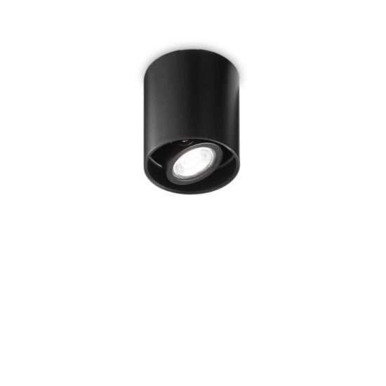 Lubinis šviestuvas MOOD PL1 D09 ROUND NERO, 243924, Lima Design, Ideal Lux, Lubinis šviestuvas MOOD PL1 D09 ROUND NERO, 243924