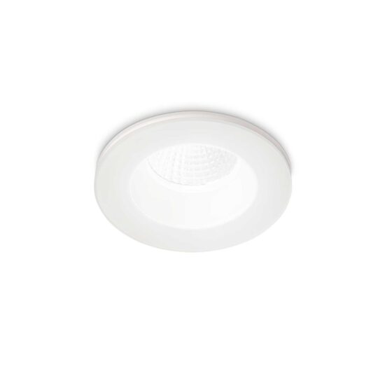 Taškinis šviestuvas ROOM-65 FI ROUND WH, 252025, Lima Design, Ideal Lux, Taškinis šviestuvas ROOM-65 FI ROUND WH, 252025