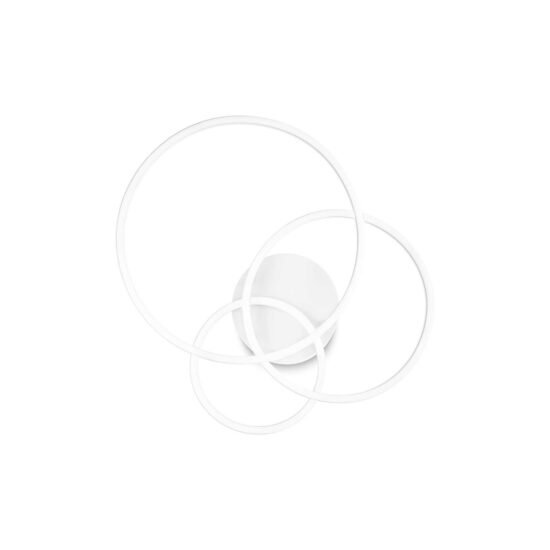 Lubinis šviestuvas FRAME PL CERCHIO BIANCO, 255019, Lima Design, Ideal Lux, Lubinis šviestuvas FRAME PL CERCHIO BIANCO, 255019
