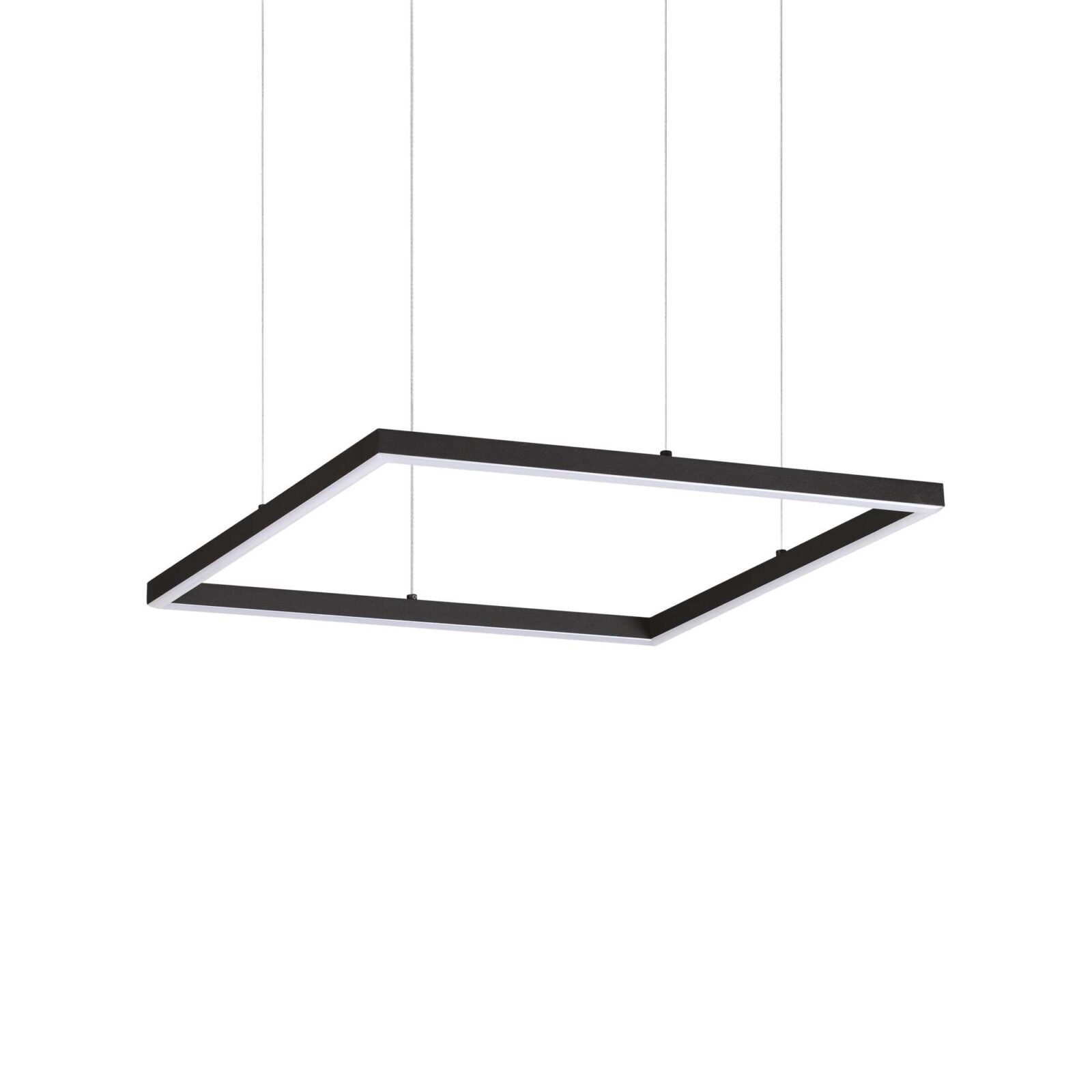 Pakabinamas šviestuvas ORACLE SLIM SP D050 SQUARE 3000K ON-OFF BK, 259161, Lima Design, Ideal Lux, Pakabinamas šviestuvas ORACLE SLIM SP D050 SQUARE 3000K ON-OFF BK, 259161
