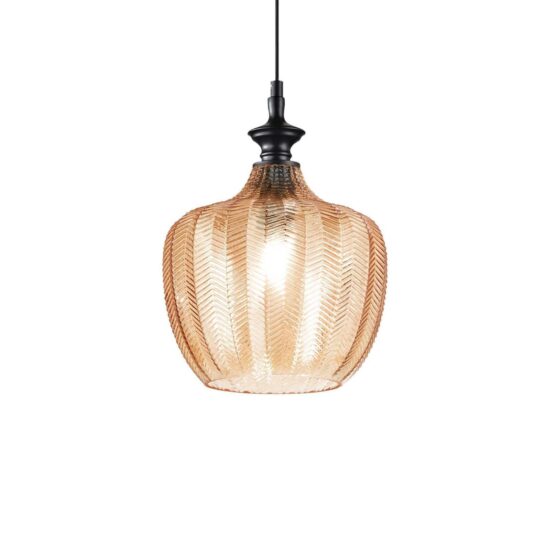 Pakabinamas šviestuvas LORD SP1 AMBRA, 263656, Lima Design, Ideal Lux, Pakabinamas šviestuvas LORD SP1 AMBRA, 263656