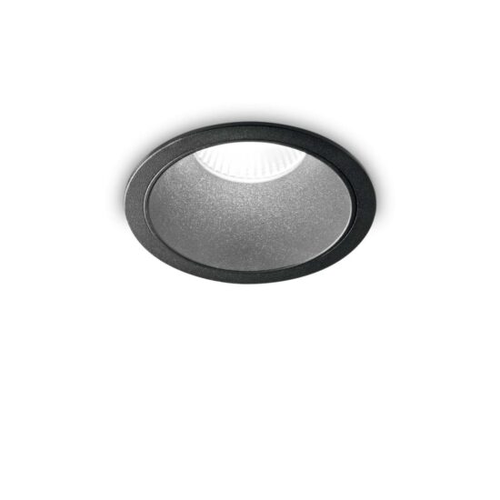 Taškinis šviestuvas GAME TRIM ROUND 11W 4000K BK BK, 267968, Lima Design, Ideal Lux, Taškinis šviestuvas GAME TRIM ROUND 11W 4000K BK BK, 267968