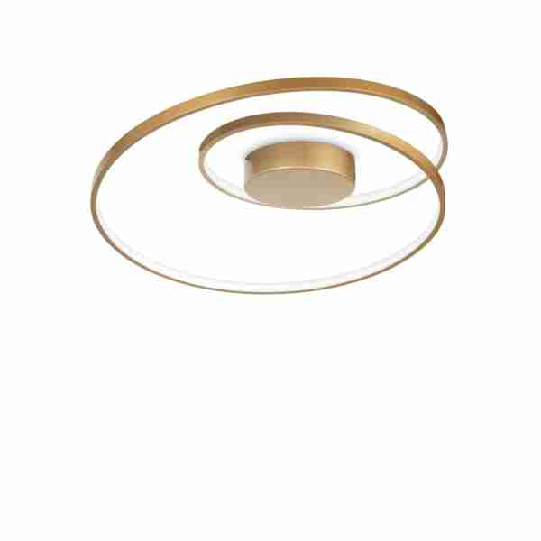 Lubinis šviestuvas OZ PL ON-OFF OTTONE, 269429, Lima Design, Ideal Lux, Lubinis šviestuvas OZ PL ON-OFF OTTONE, 269429